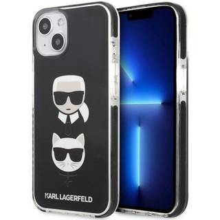Karl Lagerfeld iPhone 13 hardcase sort Karl&Choupette Head