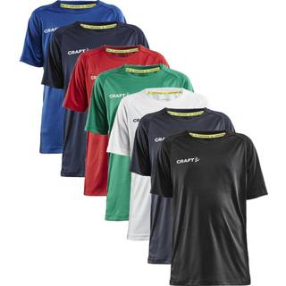 Craft 1910144 evolve tee jr Børn / Trænings T-shirt / Sports T-shirt / T-shirt Black 134/140