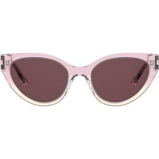 Moschino Love MOL064/S 35J/U1 53 Solbriller Kvinder Lyserød - Transparent Pink - 53mm