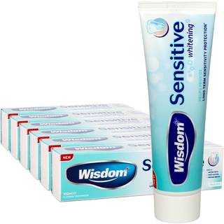 Sensitiv Tandpasta Wisdom Sensitive + Whitening 100 ml.
