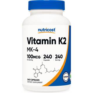 Nutricost – Vitamin K2 (MK4) 240 kapsler