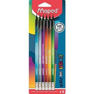 Maped blyanter 6-pak (På lager i varehus)