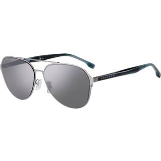 BOSS Boss 1216/F/SK Asian Fit 6LB/T4 63 Solbriller Mænd Grå - Ruthenium - 63mm