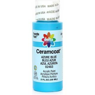 Delta Creative Ceramcoat Akrylmaling i forskellige farver (2 oz) 2483 Azure Blue