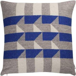 Røros Tweed Kvam pude 50x50 cm Blue