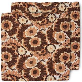 HKliving Floral bomuldsservietter 30x30 cm 2-pak Vintage