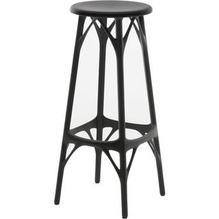 Kartell A.I. Light Skammel H65 Sort