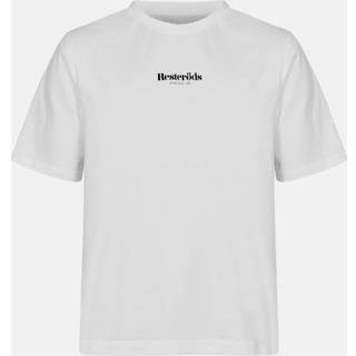 Logo "Mid Sleeve" t-shirt | 100% økologisk bomuld | Hvid