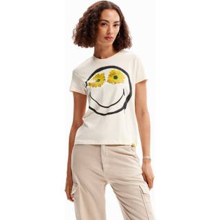 Desigual White Cotton Women Top