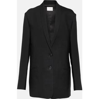 The Row Caped single-breasted wool blazer - black - M