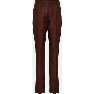Jacquemus Le Pantalon Tibau high-rise tapered pants - brown - S