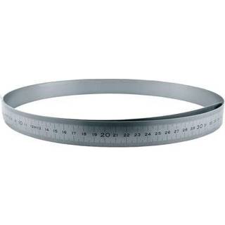 Stållineal 2000×13×0,5mm flextype V-H graduering