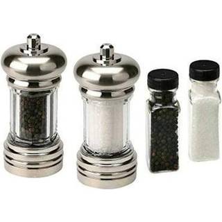 Olde Thompson 5965-90 Maxwell Set med havsalt og sorte peberpåfyldning