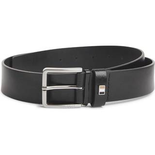 BOSS Black Herren Gürtel schwarz Glattleder
