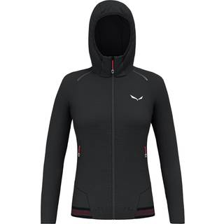 Salewa Women's Pedroc PolarLite Hooded Jacket Fleecejakke Damer størrelse 36 farve sort