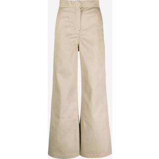 Palm Angels Low-rise wide-leg pants - beige - XL