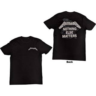 Metallica Skjorte Nothing Else Matters Unisex Black 2XL