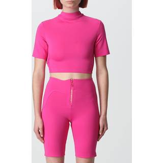 Off-White Logo crop top - red - M