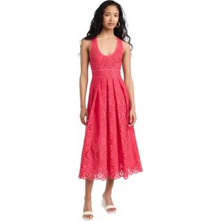 Giambattista Valli MacramÃ© midi dress - pink - XS