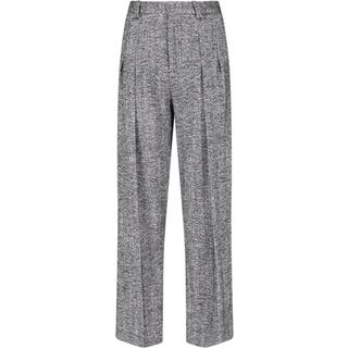 Victoria Beckham High-rise wool-blend wide-leg pants - multicoloured - L