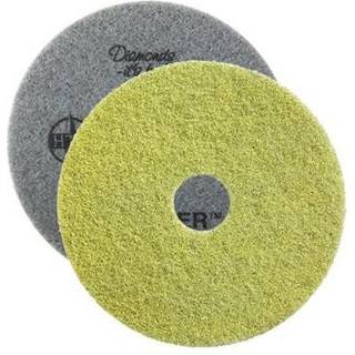 Diversey TASKI Twister Rondel Gul 15" 38 cm Let grovrengøring 2 stk (5871020)