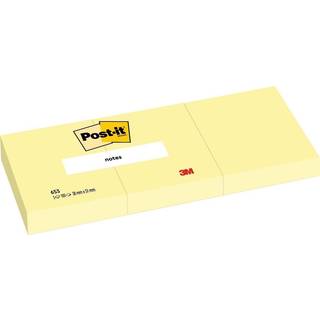 Post-it 3M blok 653 38x51mm gul