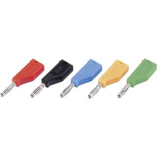 TRU COMPONENTS TC-R8-B19 R Bananstik Stik, lige Stift-diameter: 4 mm Rød 1 stk
