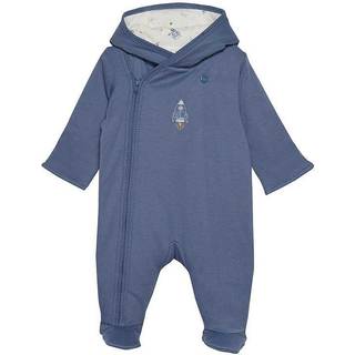 Fixoni Baby Heldragt i økologisk bomuld - Blue Fusion - 50