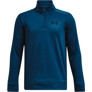 Sweatshirt Under UA Armour Fleece 1/4 Zip-BLU 1373559-426 Størrelse YXL