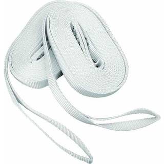 Sikkerhedsbånd til dæk Lalizas Life-Link' Jacklines, 6 meter x 25 mm, passer til både op til 6 meter (18 fod), med øjer, 2-pak