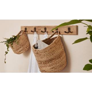 Knagerække med 5 dobbeltknager Unika