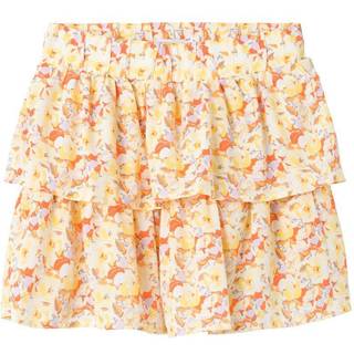 Name It Creme De Peche Nederdel Blomster