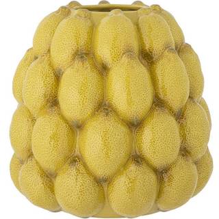 Bloomingville Limone vase Ø22 cm Gul