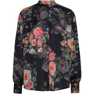 Karmamia Cornelia Skjorte - Daisy Noir Tea Rose
