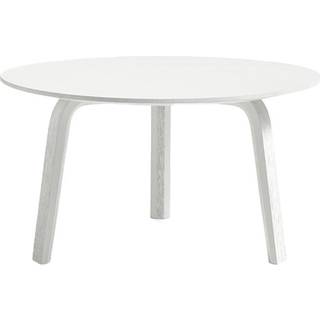 HAY Bella sofabord White oak, Ø60x32 cm