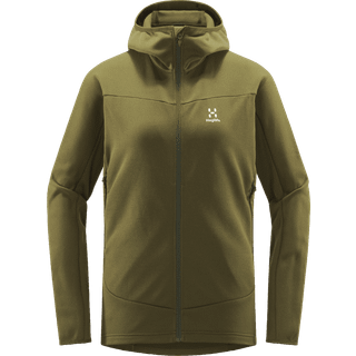 Haglöfs Women's Frost Mid Hood Olive Green, XS