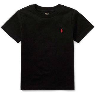 Polo Ralph Lauren Kids Embroidered cotton T-shirt - black - Y 4