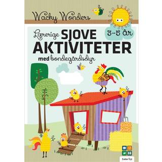 Aktivitetsbog med Lærerige Sjove Wacky Wonders