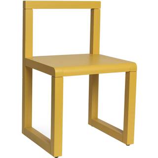 Ferm Living Little Architect Stol - Børnesofaer & Siddemøbler Askefinér Gul - 1104267009