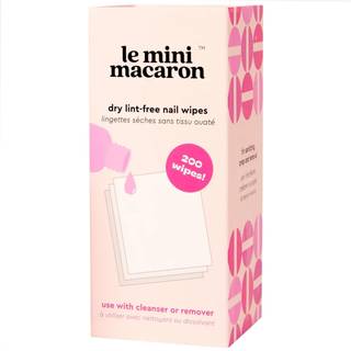 Le Mini Macaron Lint-Free Nail Wipes 50 g 200 stk.