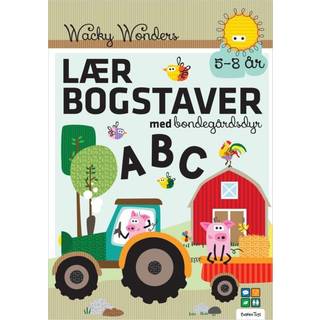 Aktivitetsbog  - Lær Bogstaver med Wacky Wonders Bondegårdsdyr