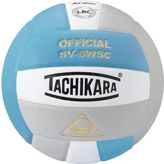 Tachikara SV5WSC Sensi-Tec Composite Volleyball (pulverbl?t s?lv)