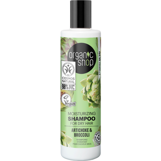 Organic Shop Moisturizing Shampoo Artichoke & Broccoli 280 ml