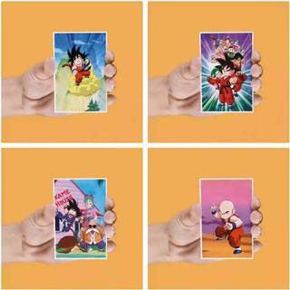 DRAGON BALL - Characters - Set of 4 Lenticular Magnet