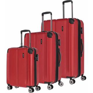 Travelite City Rød Kuffertsæt