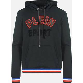 Plein Sport Black Cotton Men Sweater