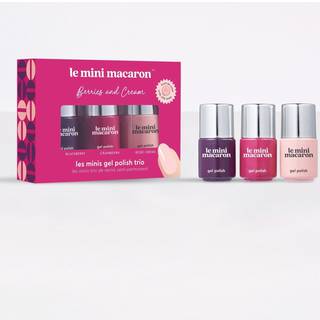 Le Mini Macaron - Les Minis Trio Gel Polish - Berries & Cream