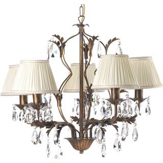 Lysekrone Karen 5 lyskilder bronze