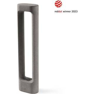 Totem LED-vejlampe, grå, beton, højde 61,1 cm