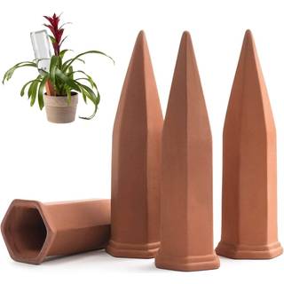 Moderne innovationer Keramiske terracotta-selvvandingsspidser (4 pakke) Ferie Automatisk plantevandsenheder Indend?rs/udend?rs planter Inds?t ter